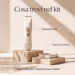 Cosa trovi nel kit: dispositivo Rientro Zero e cavo di ricarica