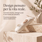 Design pensato per la vita reale, controllo intuitivo e routine semplice